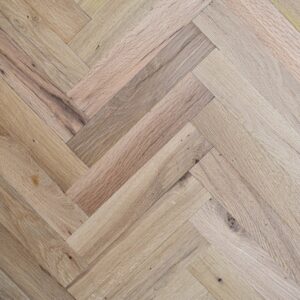 Reclaimed oak parquet 1