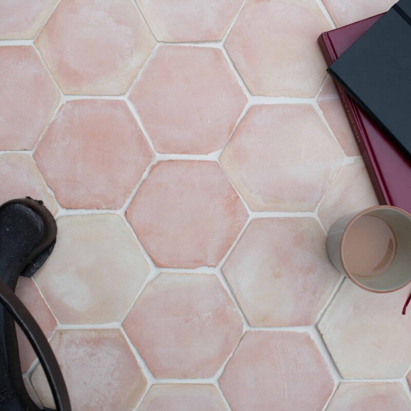 SP3 – Handmade Hexagonal Terracotta Tile
