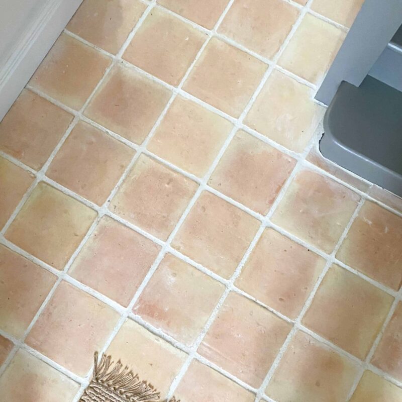 SP2 – Handmade Square Terracotta Tile
