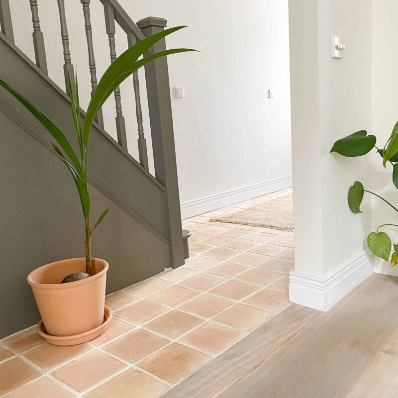 SP2 – Handmade Square Terracotta Tile