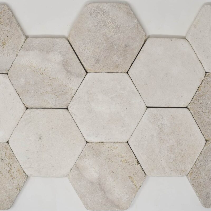 LFT 2 – Hex French Limestone Tiles