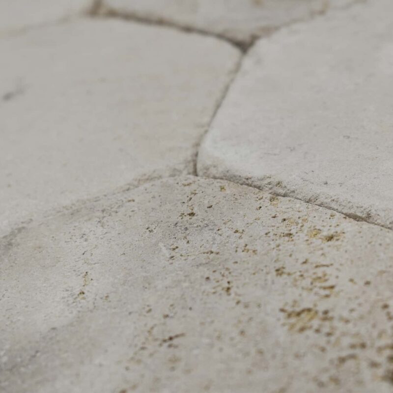 LFT 2 – Hex French Limestone Tiles