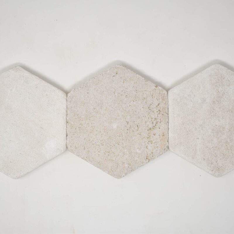 LFT 2 – Hex French Limestone Tiles