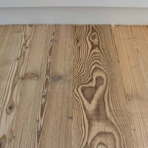 Reclaimed pine flooring