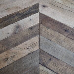 Chevron rustic oak parquet 3