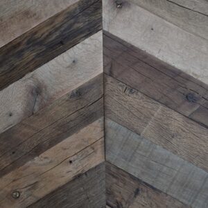 Chevron rustic oak parquet 4