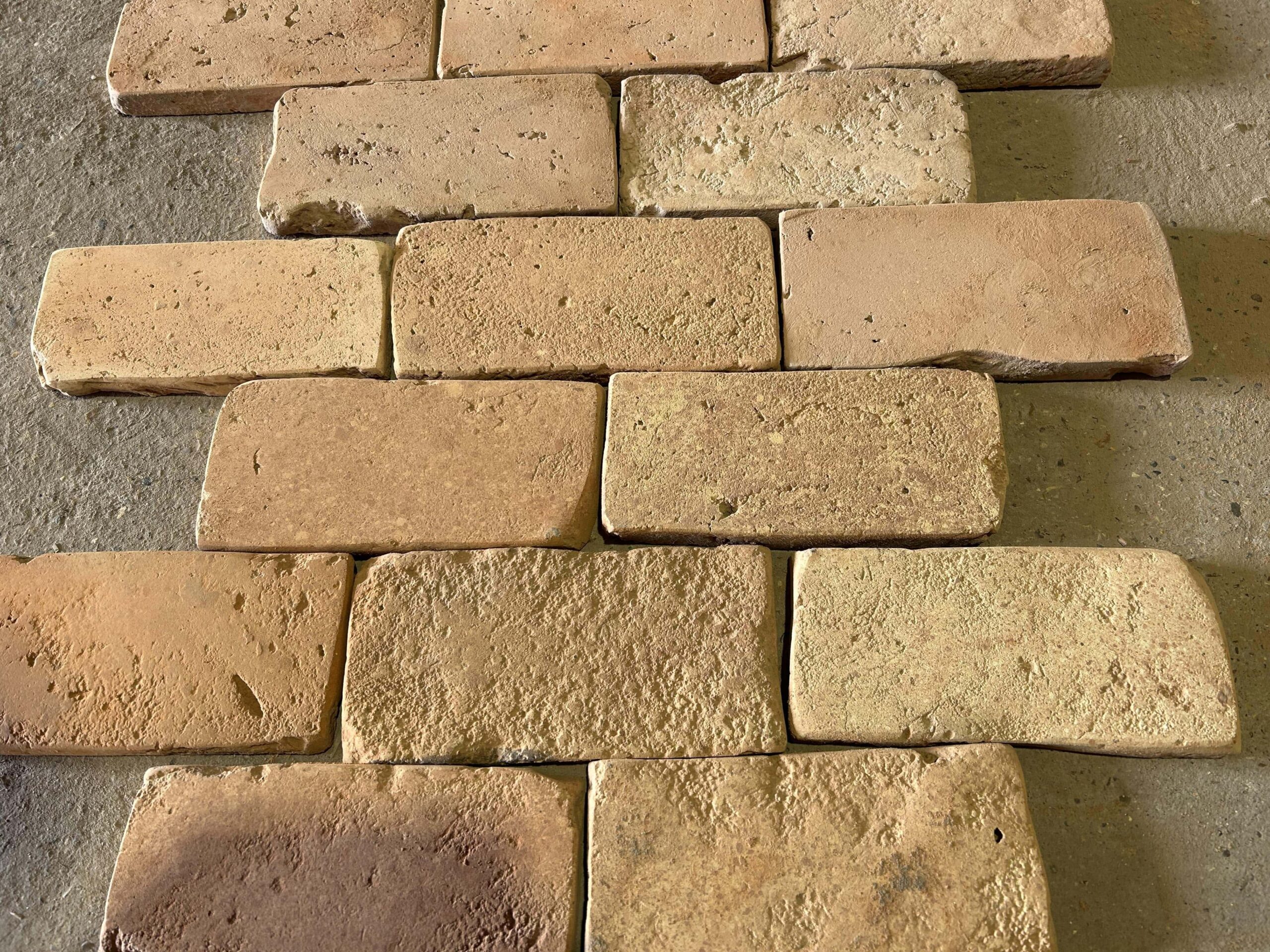 apricot brick tiles 1