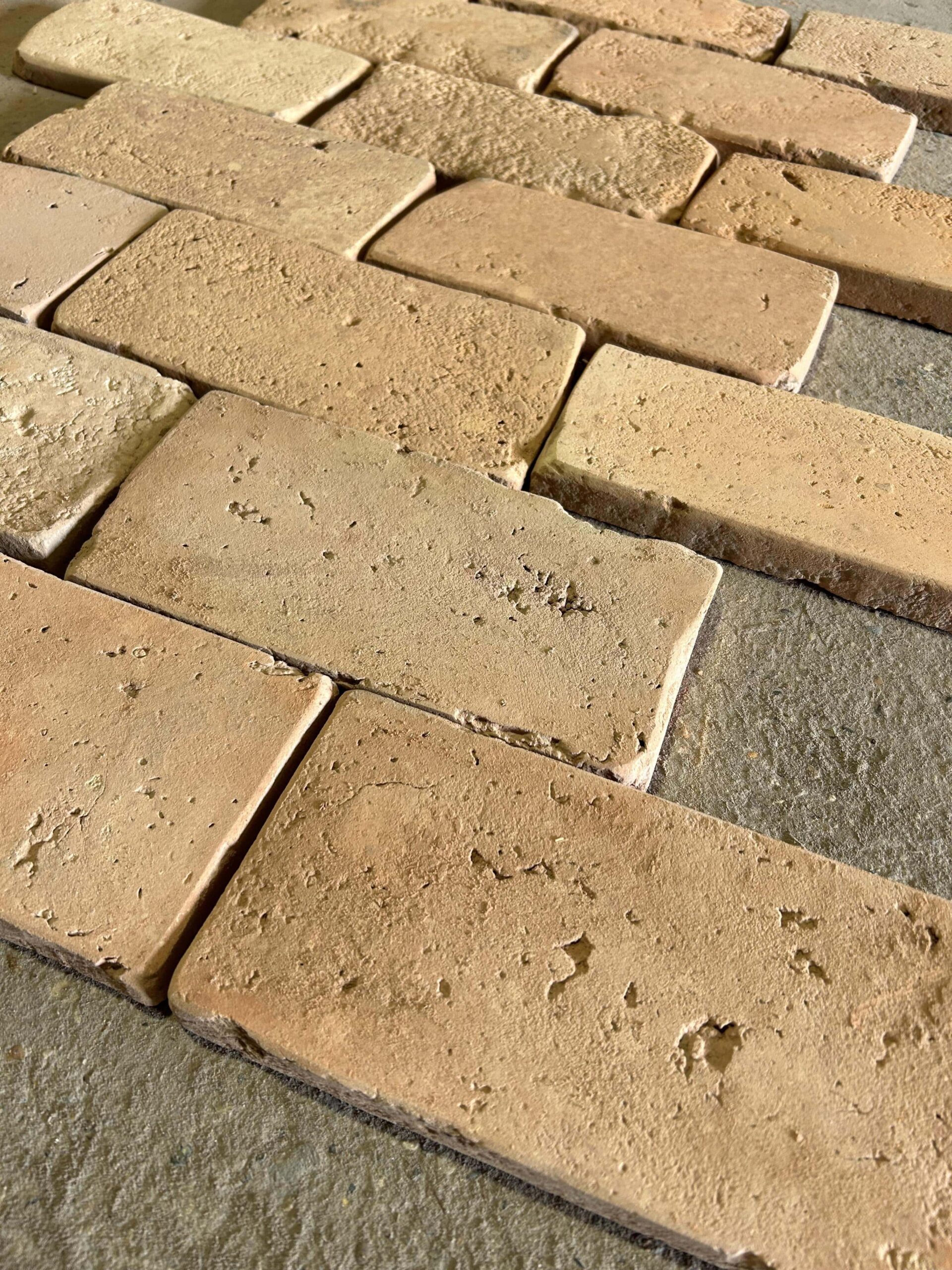 apricot brick tiles 2