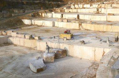 French limestone Quarry